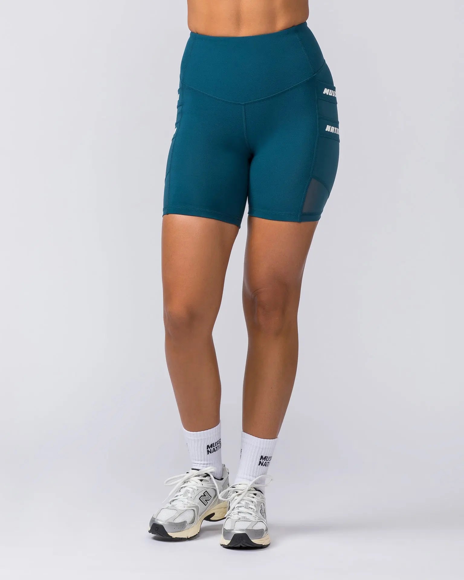 Amplify Pocket Bike Shorts - Tidal Teal - Goodiefetch