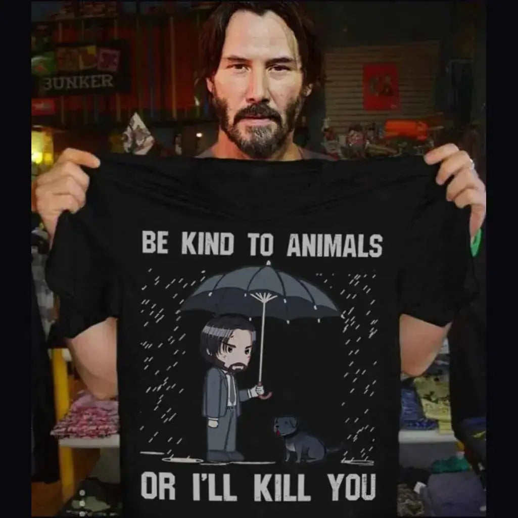 "Be Kind To Animals" Shirt Goodiefetch