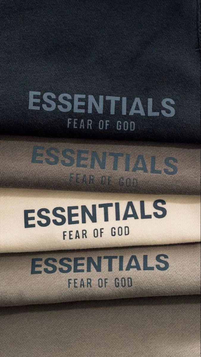 Fear of God Essentials Light Oatmeal Summer set Goodiefetch