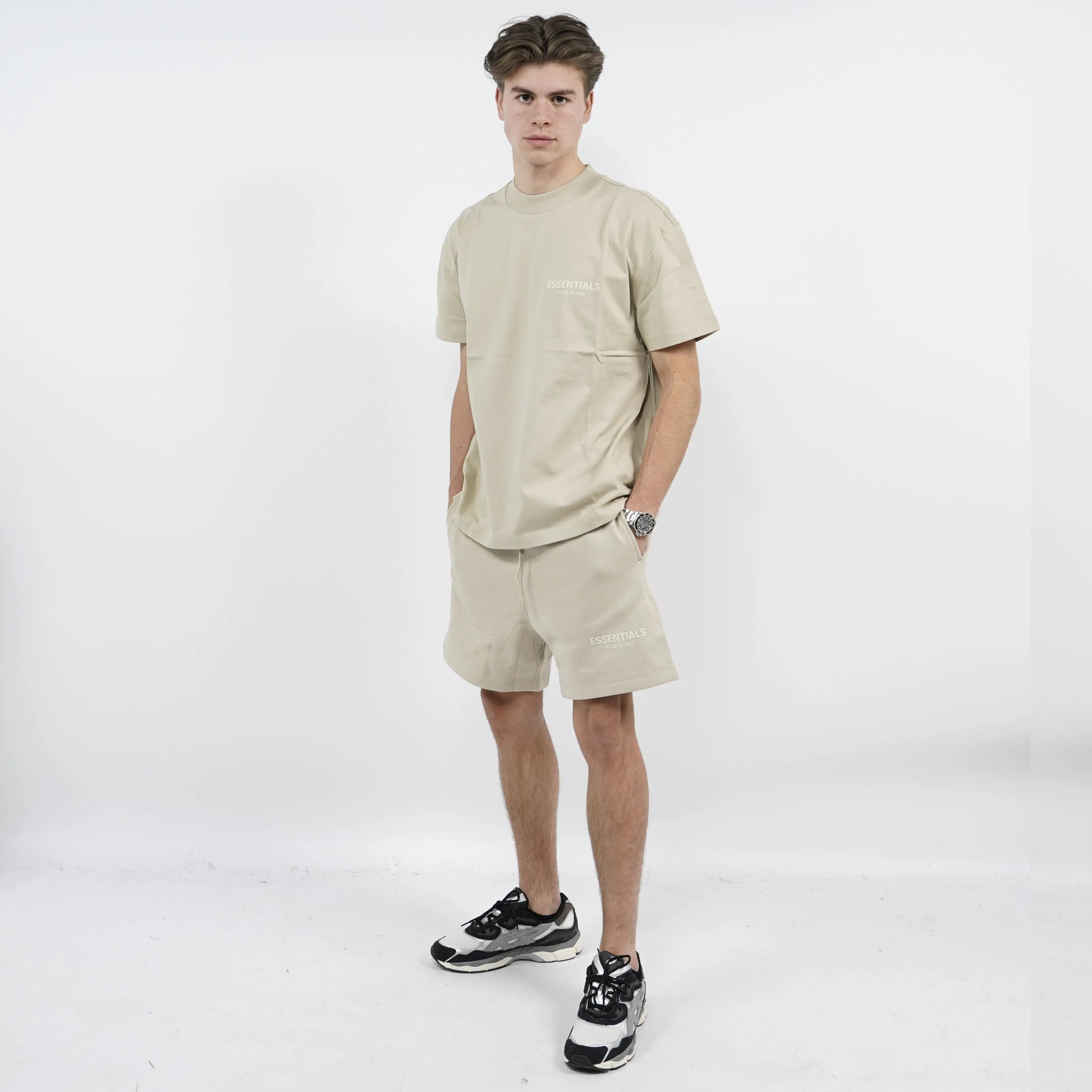 Fear of God Essentials Wheat Summer Set Goodiefetch