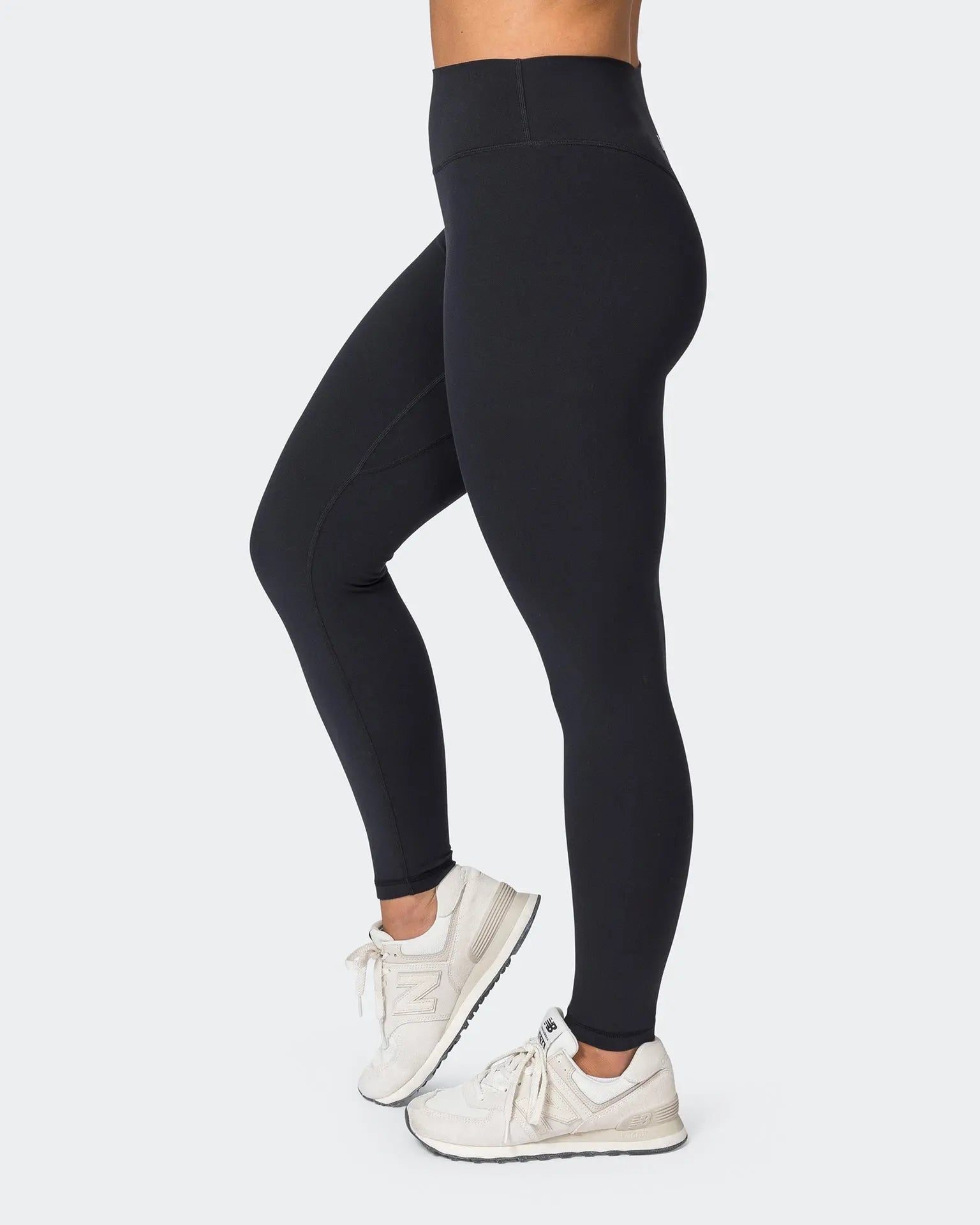 Liberty Zero Rise Ankle Length Leggings - Black - Goodiefetch