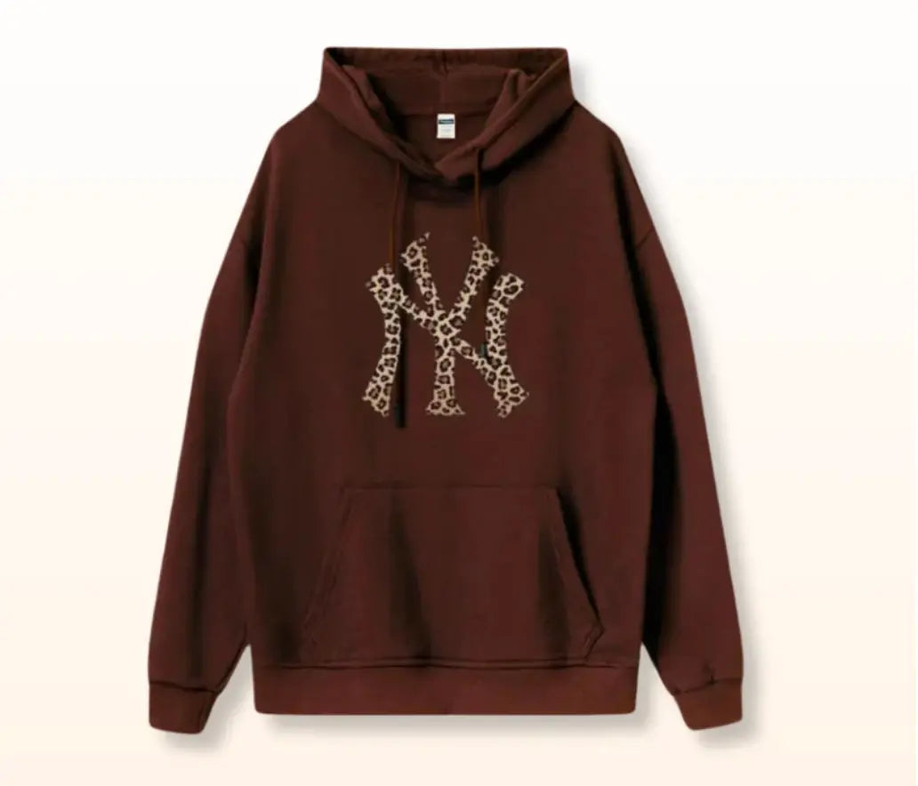 NYC Leopard Hoodie Goodiefetch