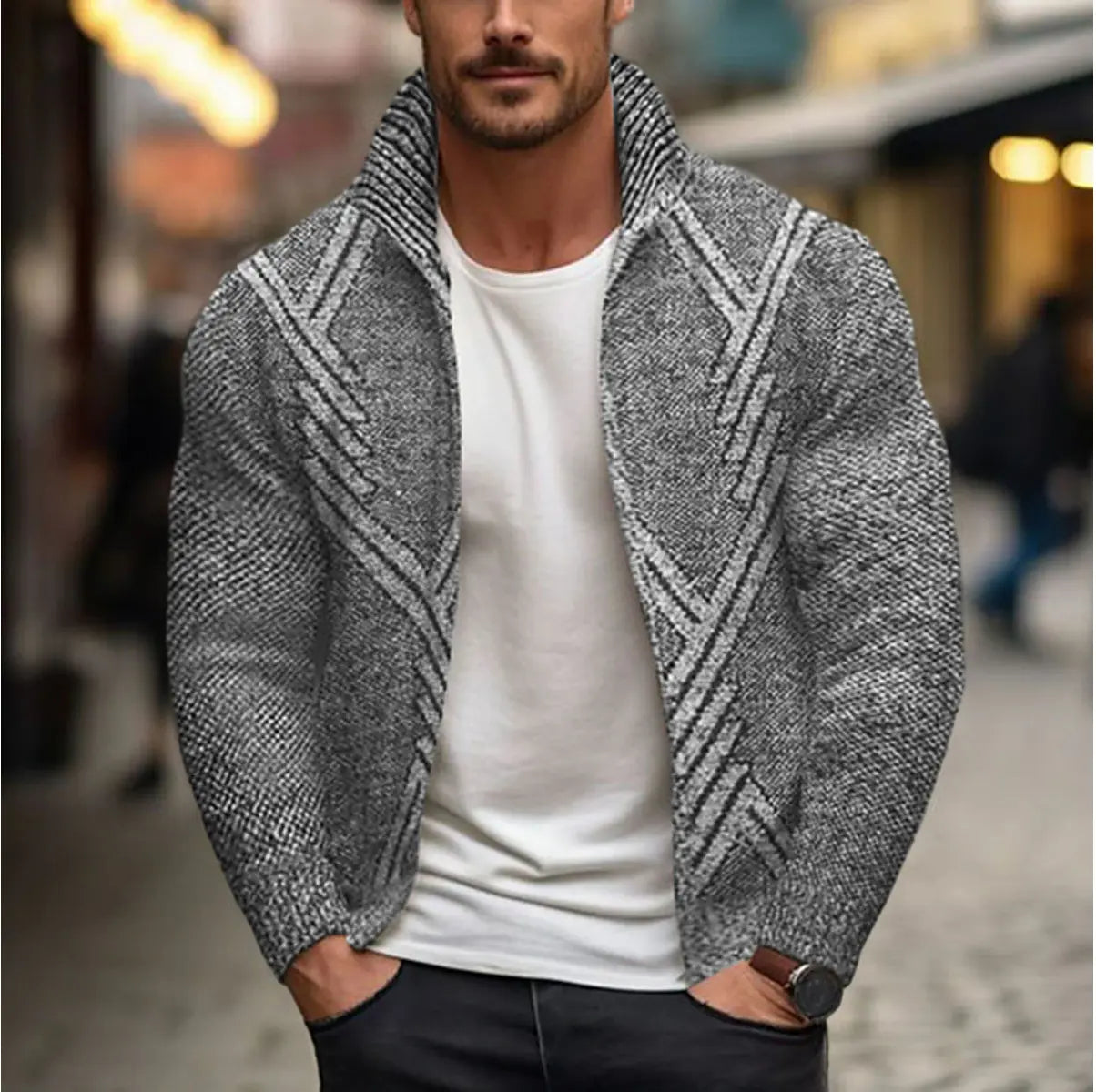 Patrick | Herfst/Winter Cardigan Sweater Goodiefetch