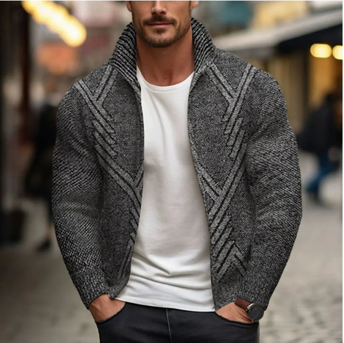 Patrick | Herfst/Winter Cardigan Sweater Goodiefetch