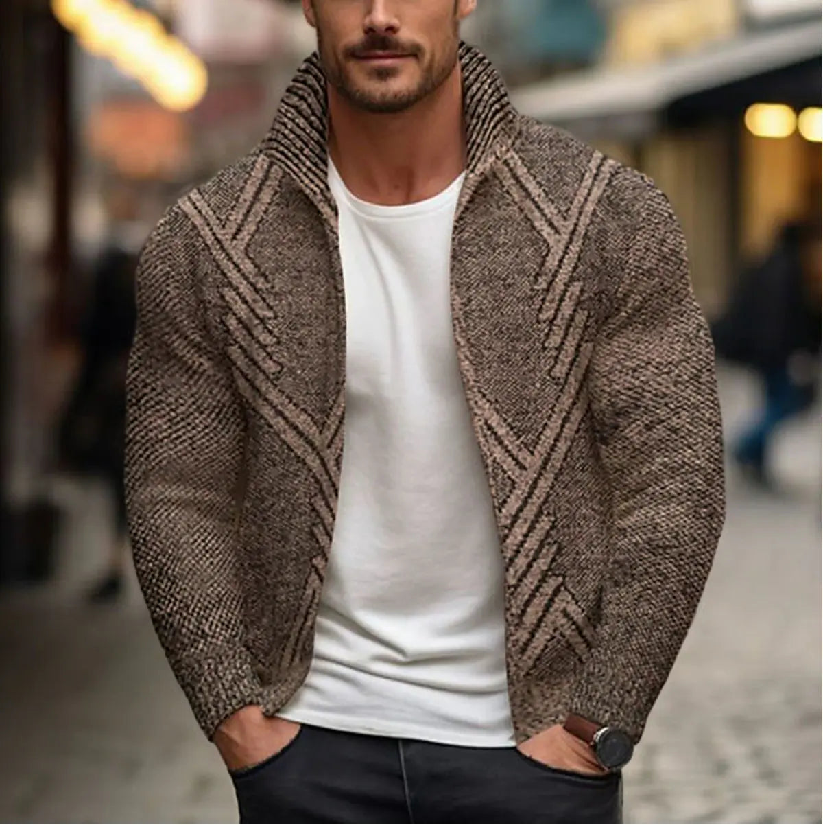 Patrick | Herfst/Winter Cardigan Sweater Goodiefetch