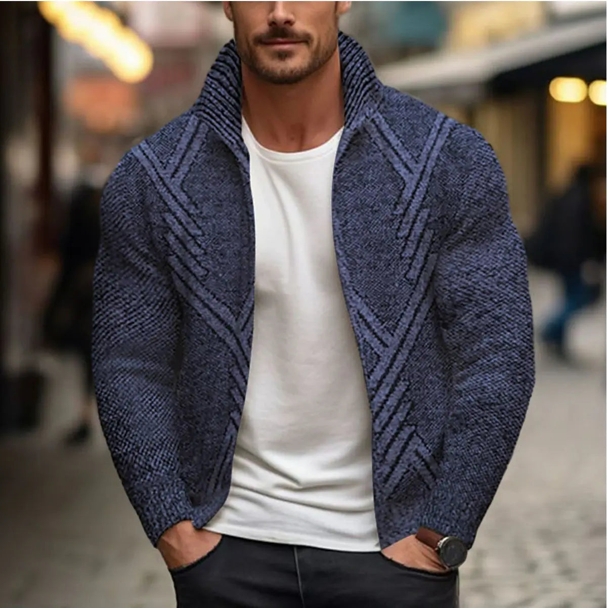 Patrick | Herfst/Winter Cardigan Sweater Goodiefetch