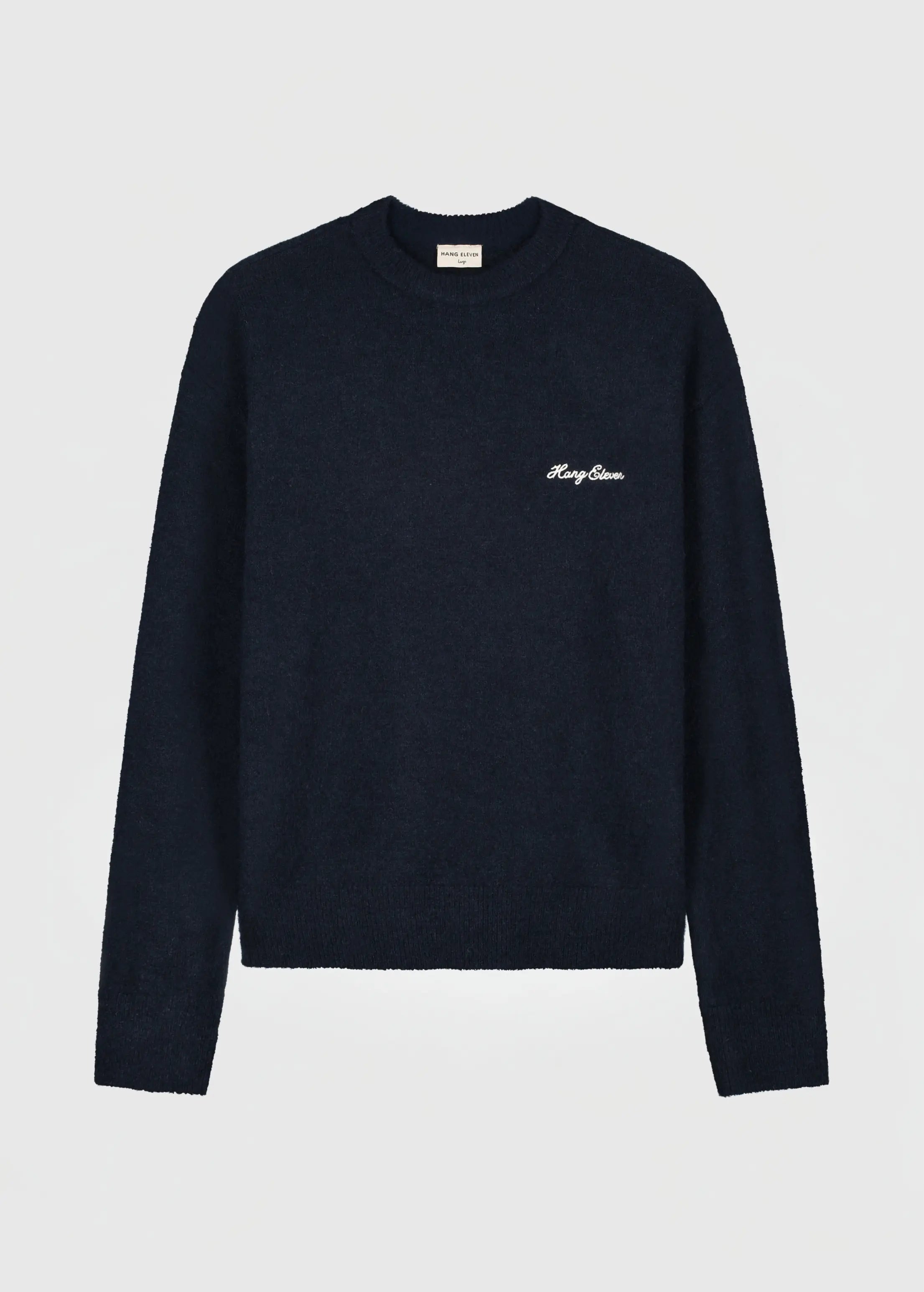 Soft Knitted Crewneck - Navy Blue Goodiefetch