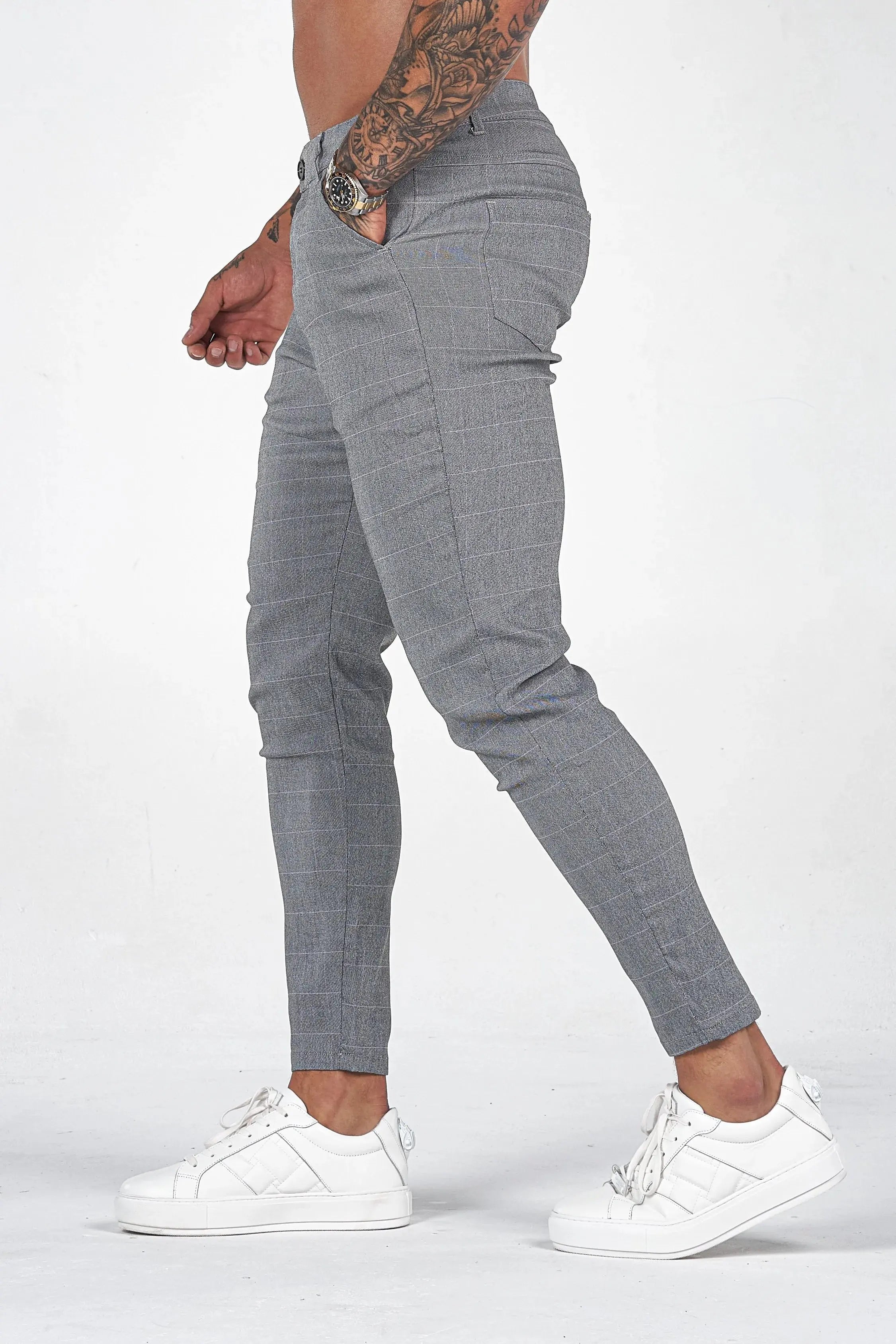 THE SIENA TROUSERS - GRIJS Goodiefetch